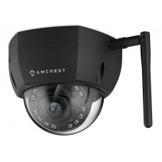 Cloud Monitor Amcrest ProHD Fixed Outdoor 4.0-Megapixel (2688 x 1520P) Wi-Fi Vandal Dome IP Security Camera
